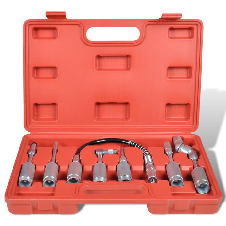 Set Pistol Lubrifiere Cu Adaptator Și Varfuri 7 Buc