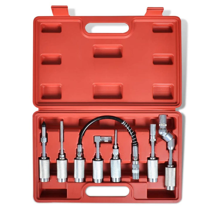 Set Pistol Lubrifiere Cu Adaptator Și Varfuri 7 Buc