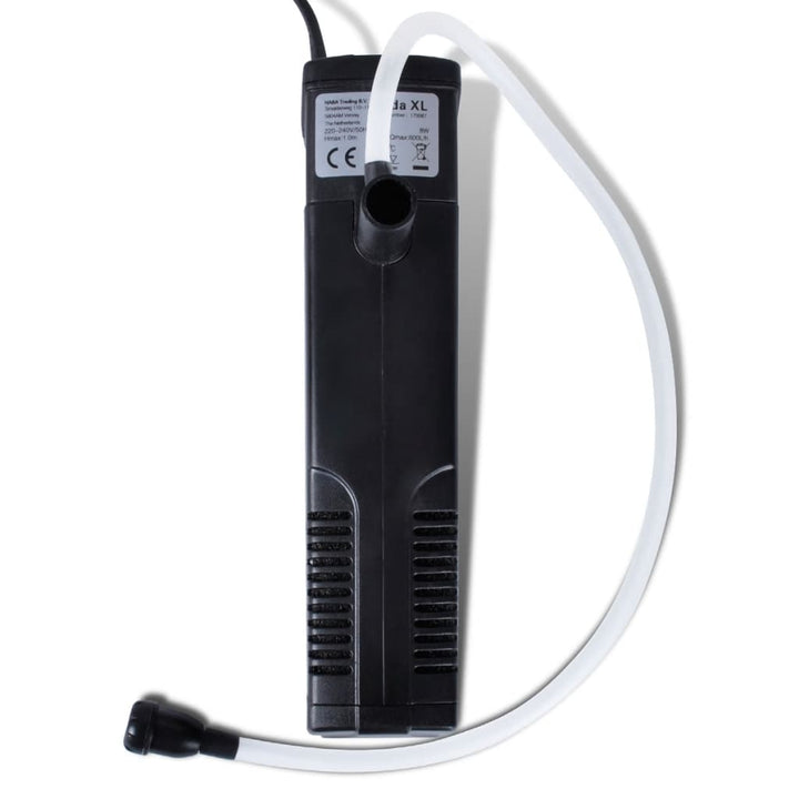 Pompă Cu Filtru Pentru Acvariu Cu Carbon Activ, 600L/H