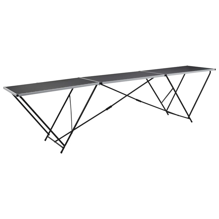 Masă De Lipire Pliabilă, 200 X 60 X 78 Cm, Mdf Și Aluminiu