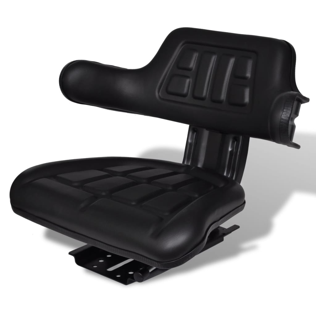 Scaun De Tractor Cu Suspensie, Negru