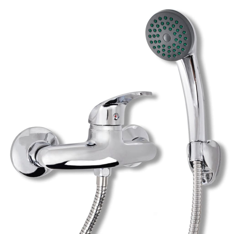Set Baterie Robinet Duș Pentru Baie, Crom