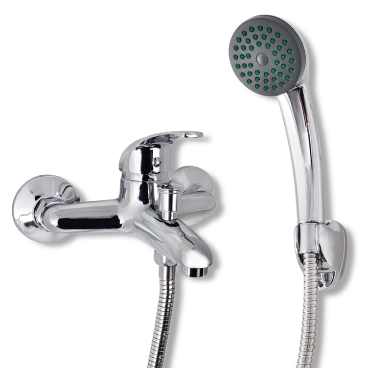 Set Baterie Robinet Duș Pentru Baie, Crom