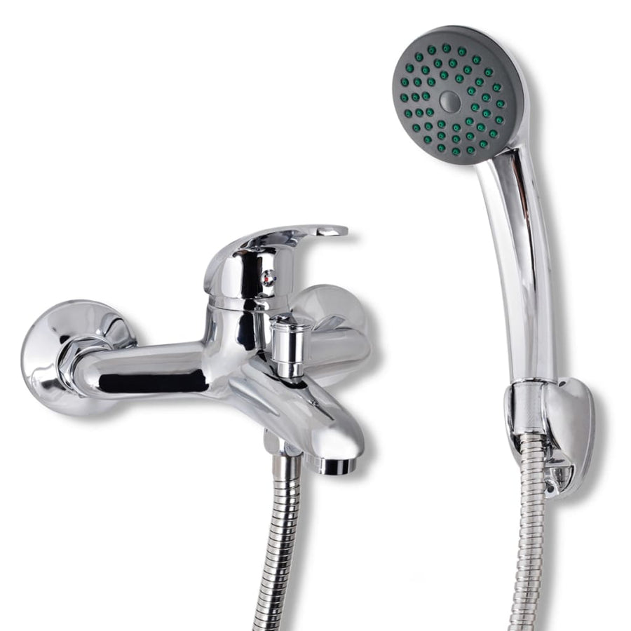 Set Baterie Robinet Duș Pentru Baie, Crom