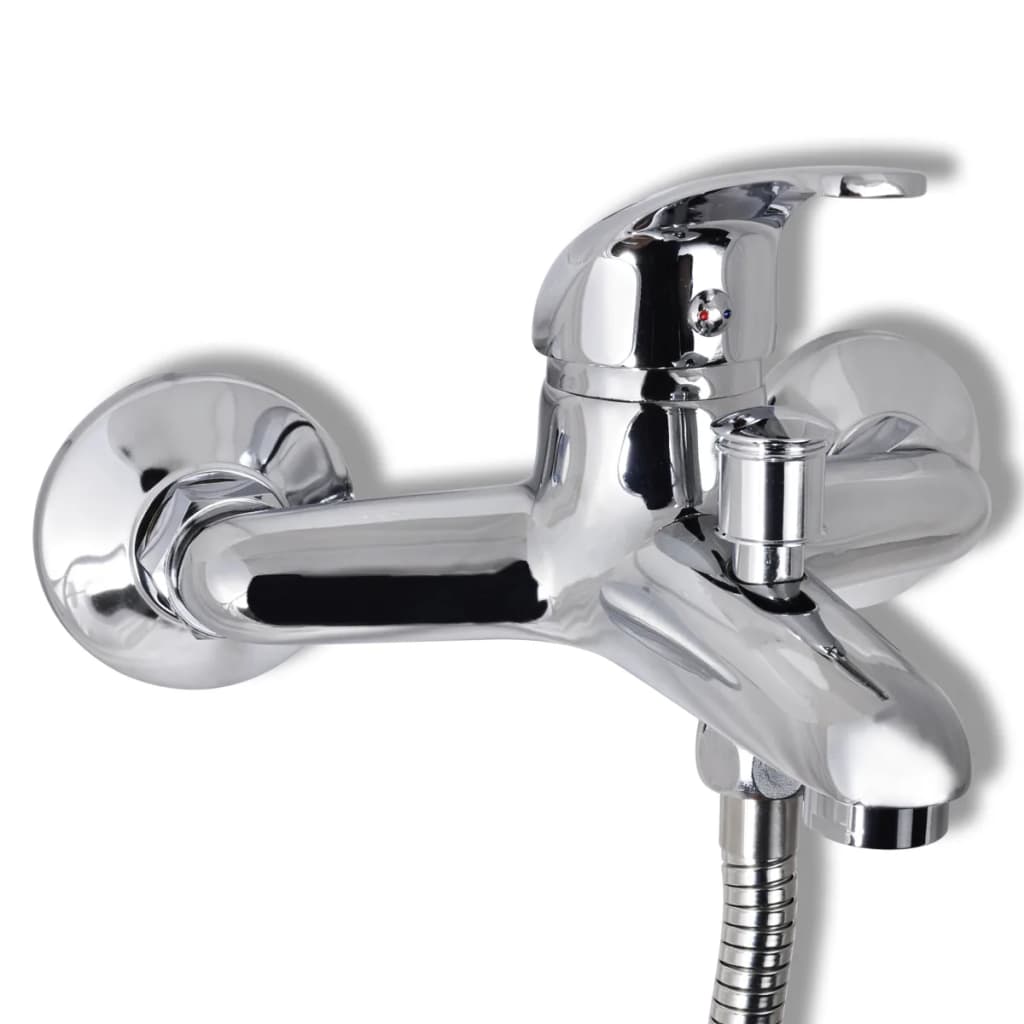 Set Baterie Robinet Duș Pentru Baie, Crom