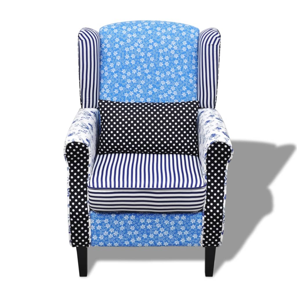 Fotoliu, Design Mozaic, Material Textil