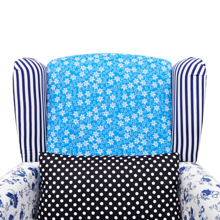 Fotoliu, Design Mozaic, Material Textil