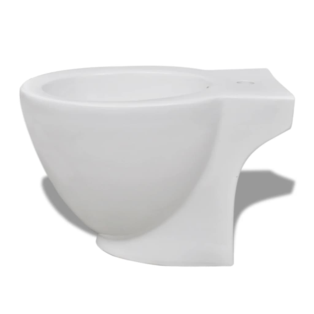 Set De Toaletă & Bideu, Alb, Ceramică