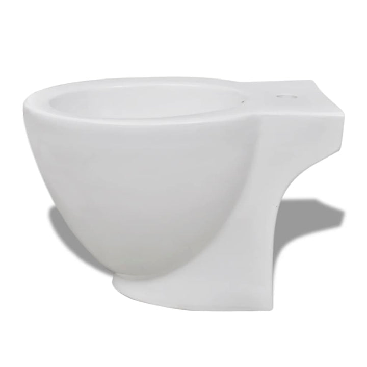 Set De Toaletă & Bideu, Alb, Ceramică