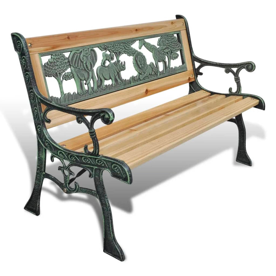 Bancă De Grădină Pentru Copii, 84 Cm, Lemn