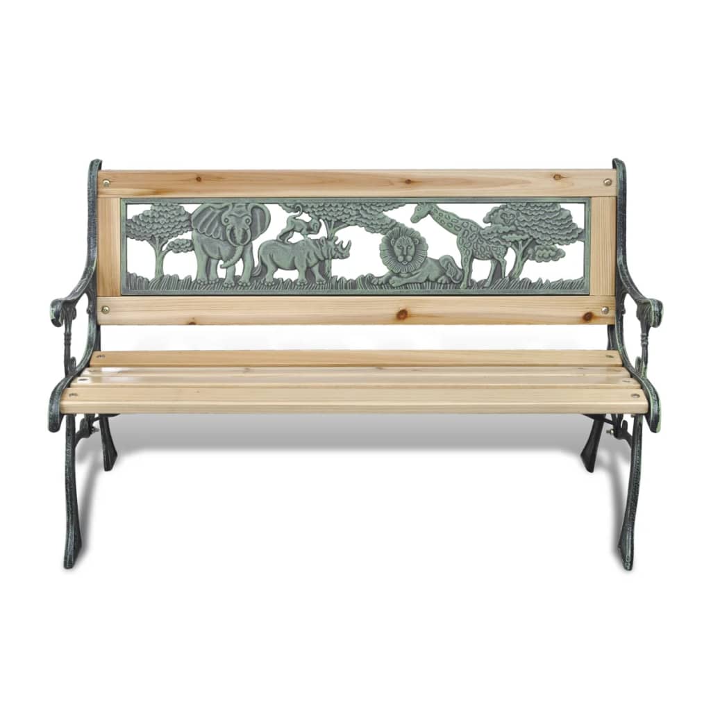 Bancă De Grădină Pentru Copii, 84 Cm, Lemn