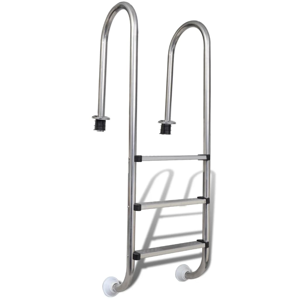 Scară Pentru Piscină Cu 3 Trepte, 120 Cm, Oțel Inoxidabil 304