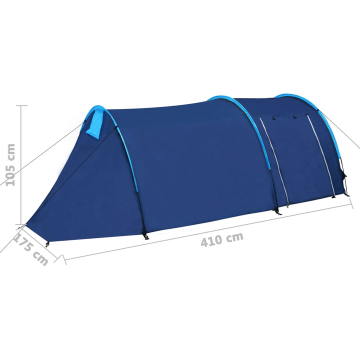 Cort De Camping, 4 Persoane, Bleumarin/