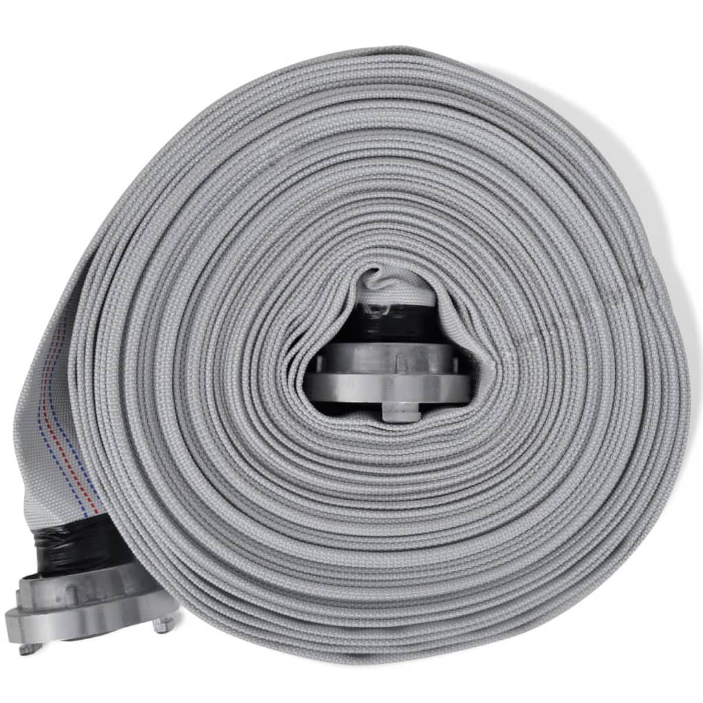 Furtun De Incendiu Plat, Cu Racorduri C-Storz 2 Inci, 20 M