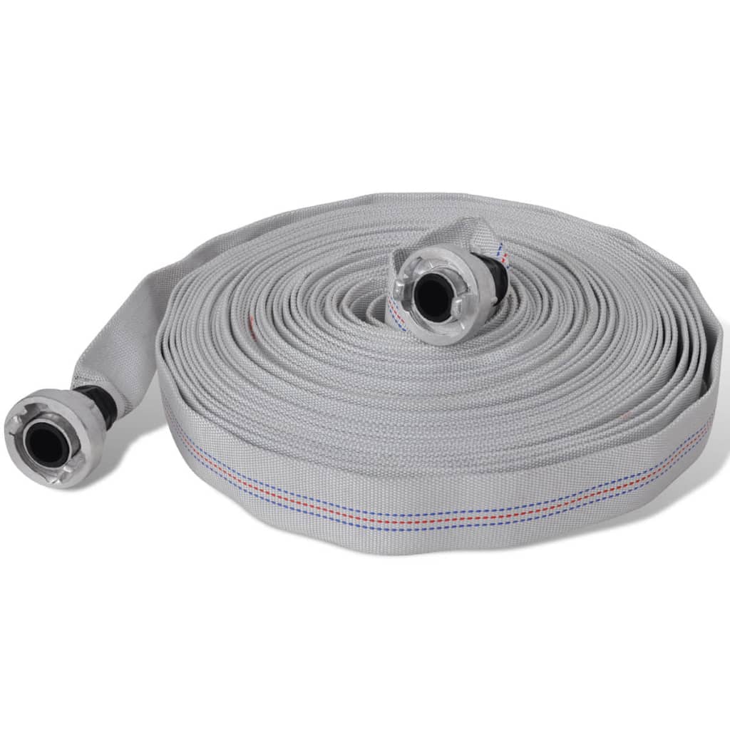 Furtun De Incendiu Plat, Cu Racorduri C-Storz 2 Inci, 20 M