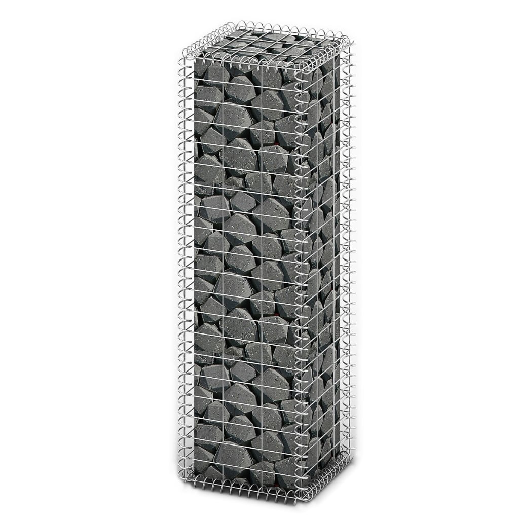 Coș Gabion Cu Capace, Sârmă Galvanizată,
