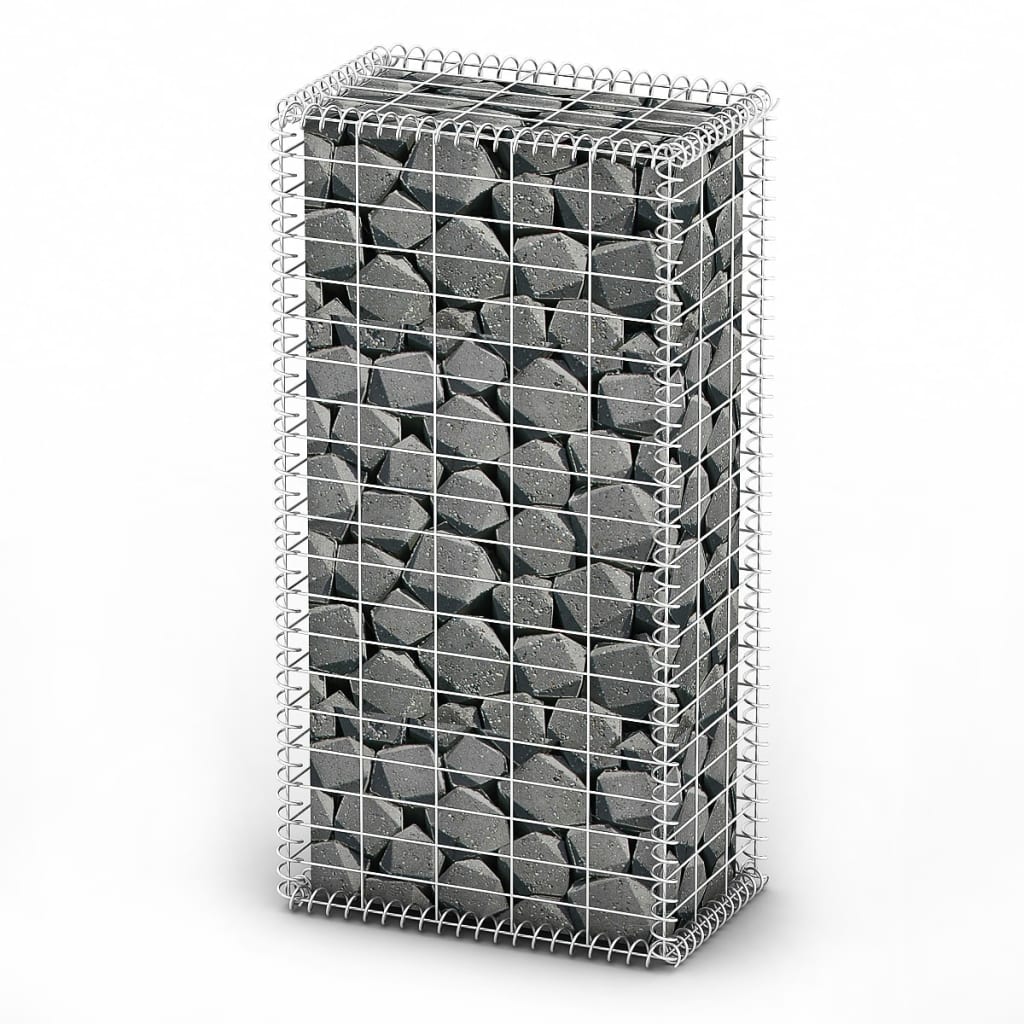 Coș Gabion Cu Capace, Sârmă Galvanizată,