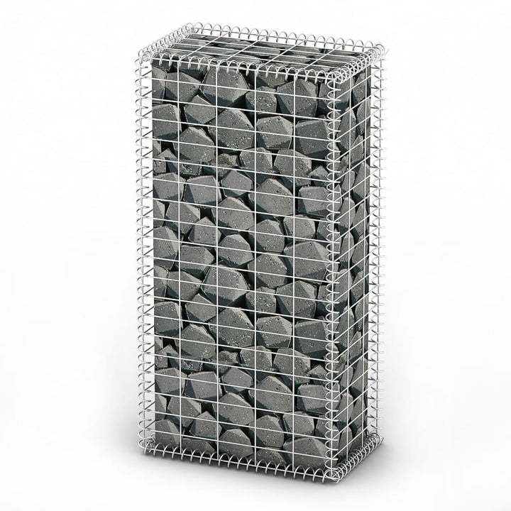 Coș Gabion Cu Capace, Sârmă Galvanizată,