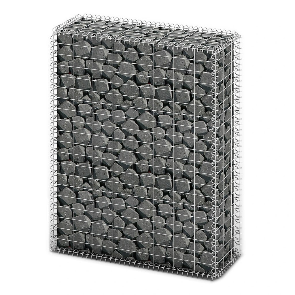 Coș Gabion Cu Capace, Sârmă Galvanizată,