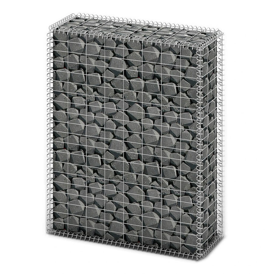 Coș Gabion Cu Capace, Sârmă Galvanizată,