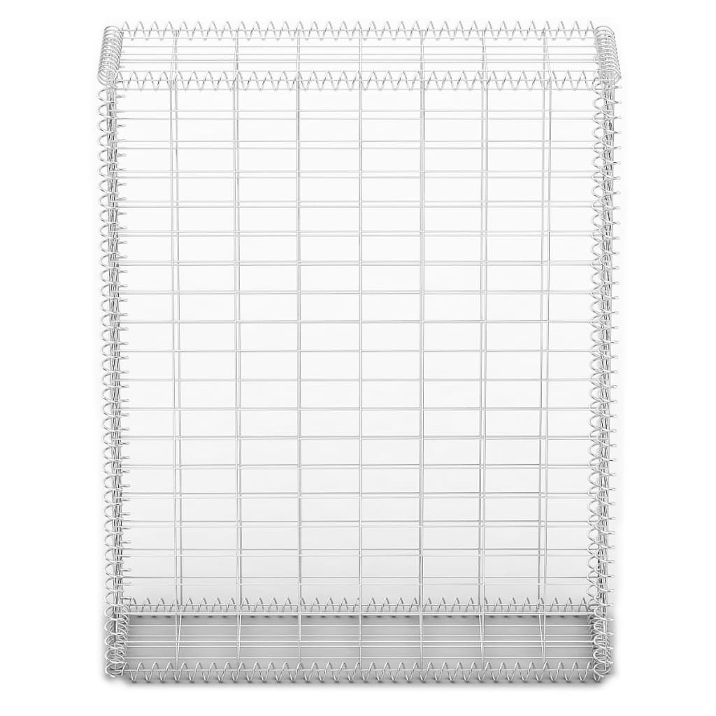 Coș Gabion Cu Capace, Sârmă Galvanizată,