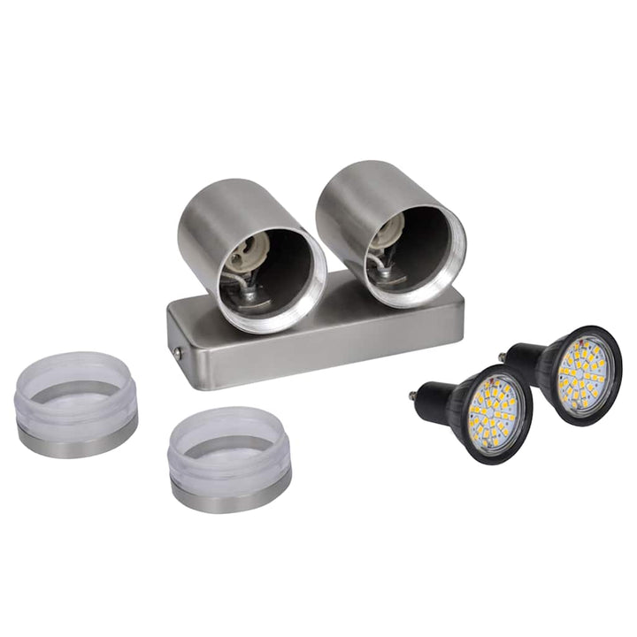 Lampă De Perete Cu Led, Cap Conic, Oțel Inoxidabil