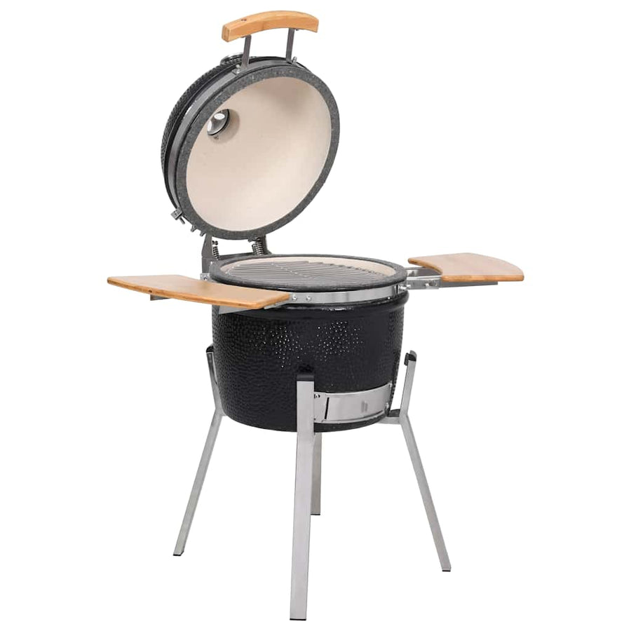 Grătar Cu Afumătoare Kamado, 76 Cm, Ceramică