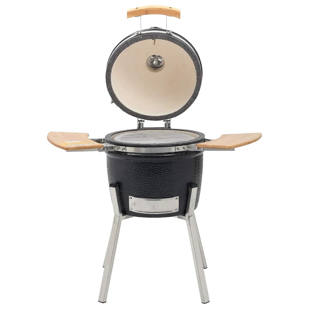 Grătar Cu Afumătoare Kamado, 76 Cm, Ceramică