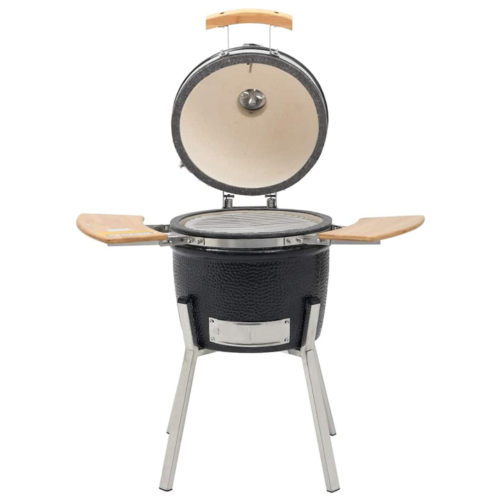 Grătar Cu Afumătoare Kamado, 76 Cm, Ceramică