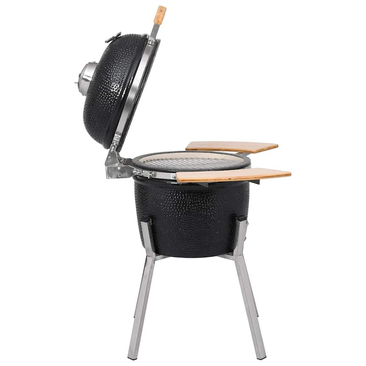 Grătar Cu Afumătoare Kamado, 76 Cm, Ceramică