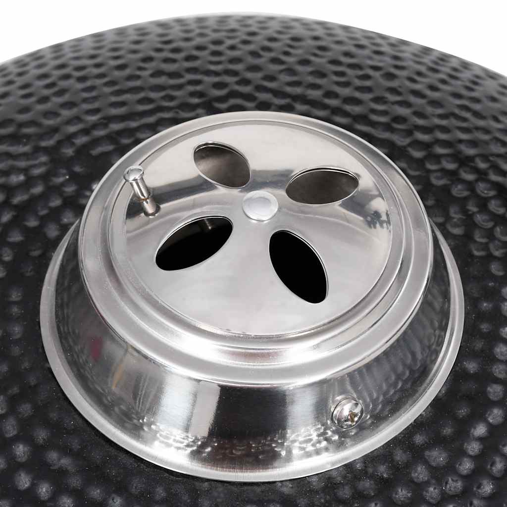 Grătar Cu Afumătoare Kamado, 76 Cm, Ceramică
