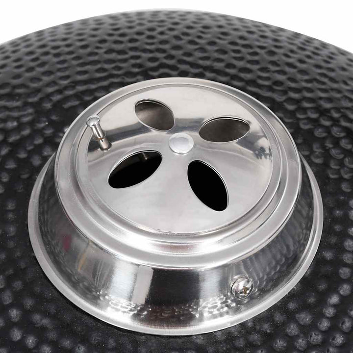 Grătar Cu Afumătoare Kamado, 76 Cm, Ceramică