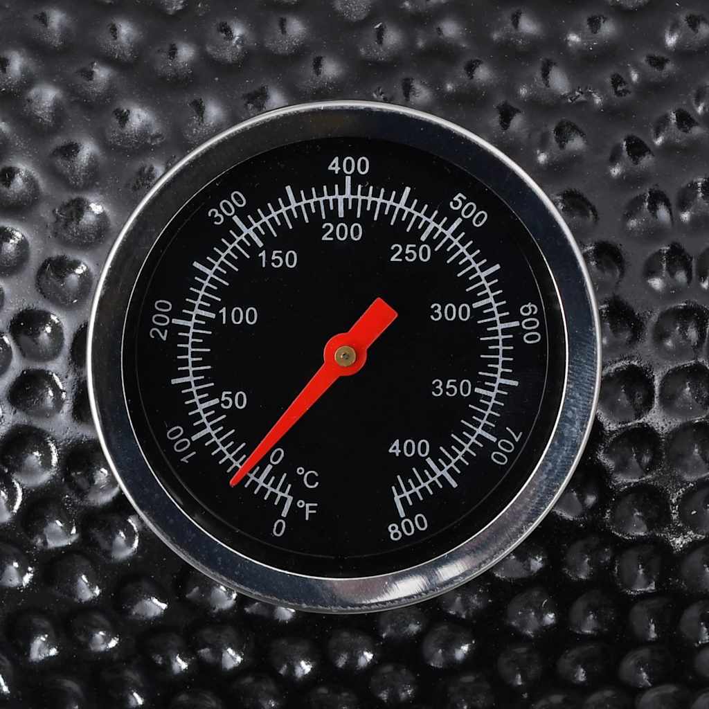 Grătar Cu Afumătoare Kamado, 76 Cm, Ceramică