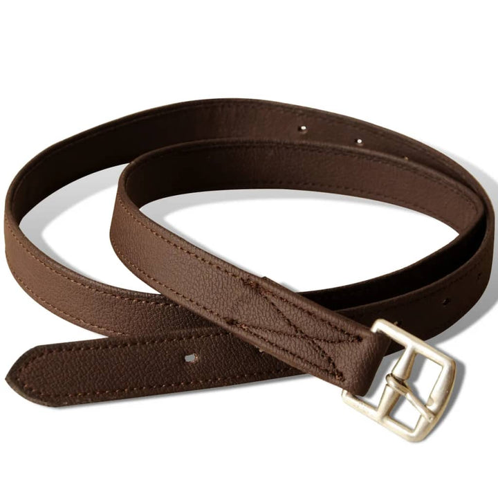 Set Echitație Cu Șa 44,5 Cm Din Piele Naturală,