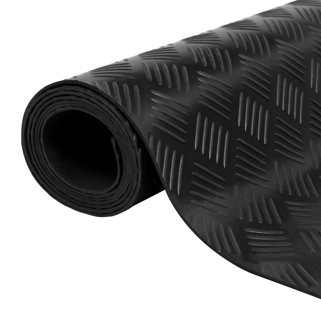 Covor De Cauciuc Anti-Alunecare, 1,5 X 2 M, 3 Mm,