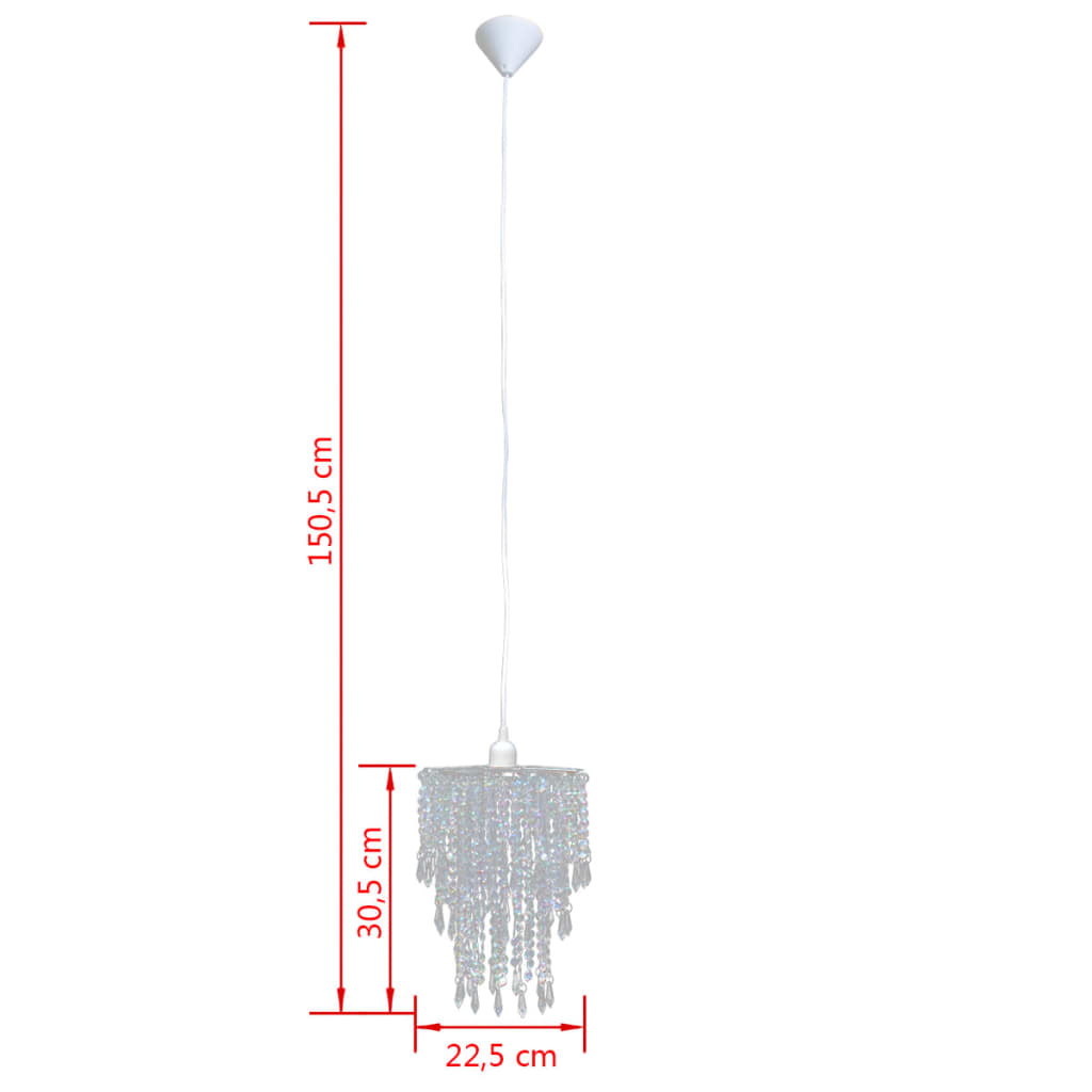 Candelabru Cu Pandantiv, 22,5X30,5 Cm