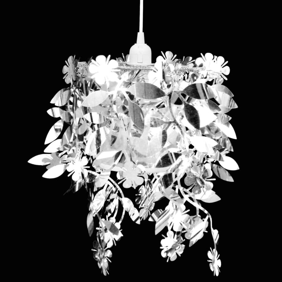 Lampă Tip Candelabru, Cu Frunze Strălucitoare, 21,5 X 30 Cm,