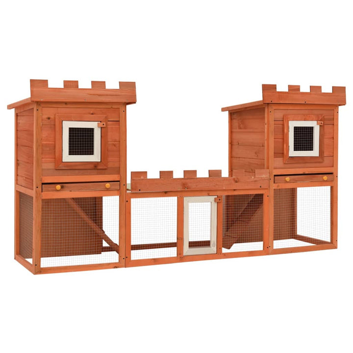Cușcă De Iepuri Cușcă Animale De Companie Dublă De Exterior