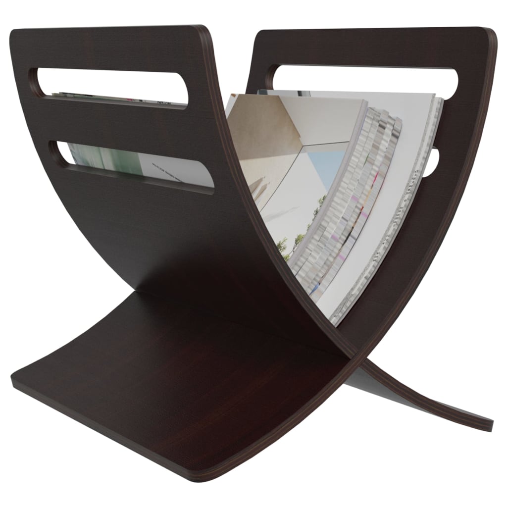 Suport Din Lemn Pentru Reviste, Vertical,