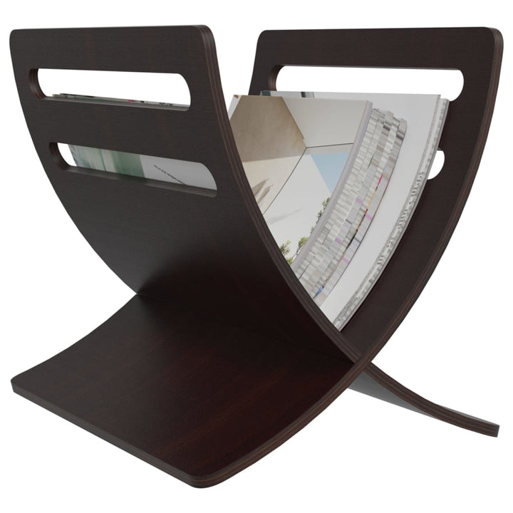 Suport Din Lemn Pentru Reviste, Vertical,
