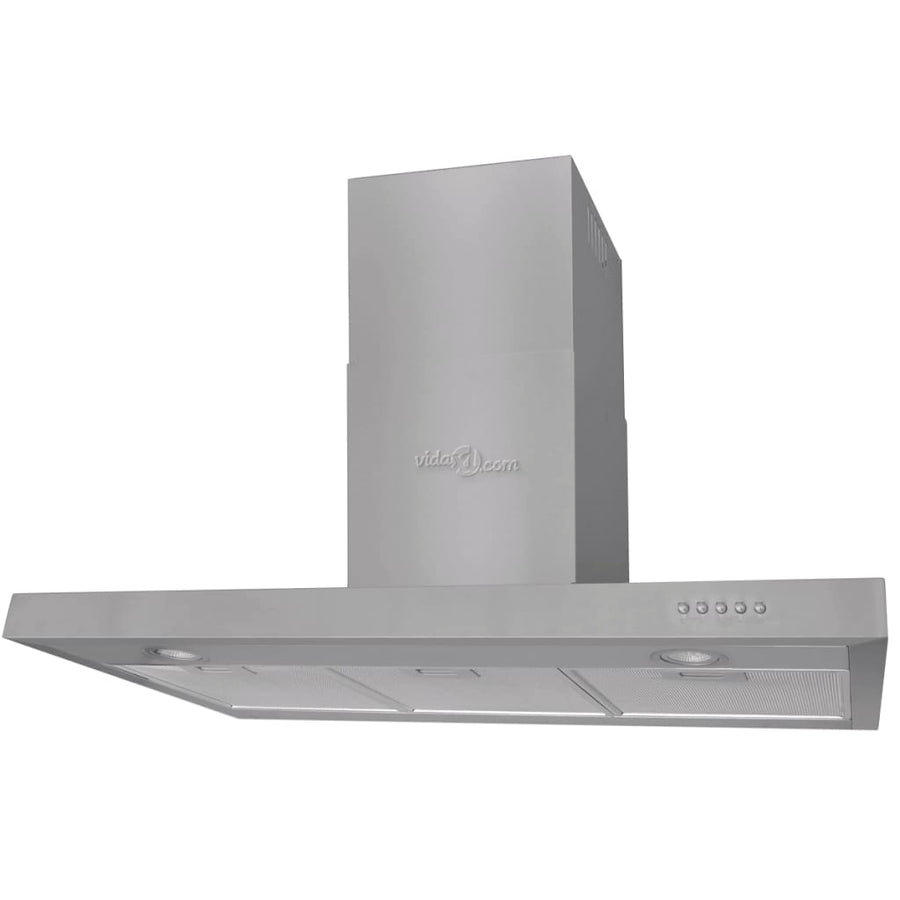 Hotă De Bucătărie, 900 Mm, Oțel Inoxidabil, Plat