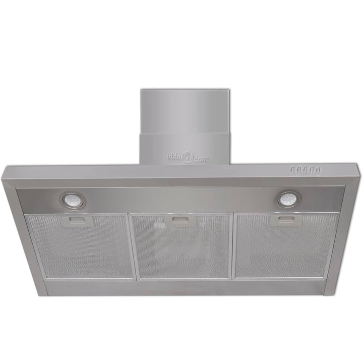 Hotă De Bucătărie, 900 Mm, Oțel Inoxidabil, Plat