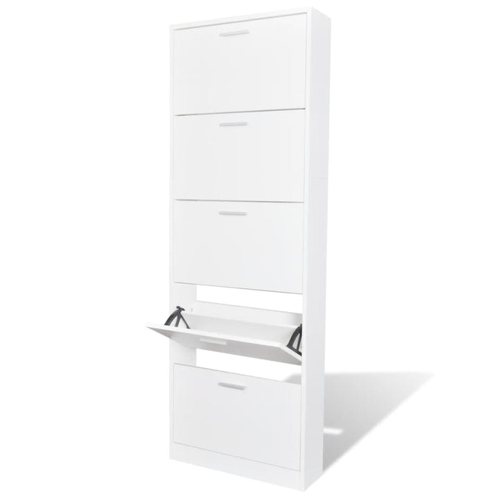 Pantofar Cu 5 Compartimente Din Lemn,