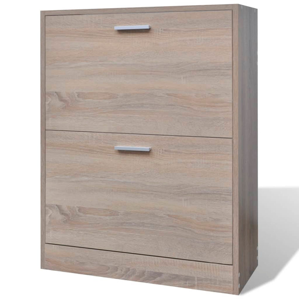 Pantofar Cu 2 Compartimente, Lemn, Aspect De
