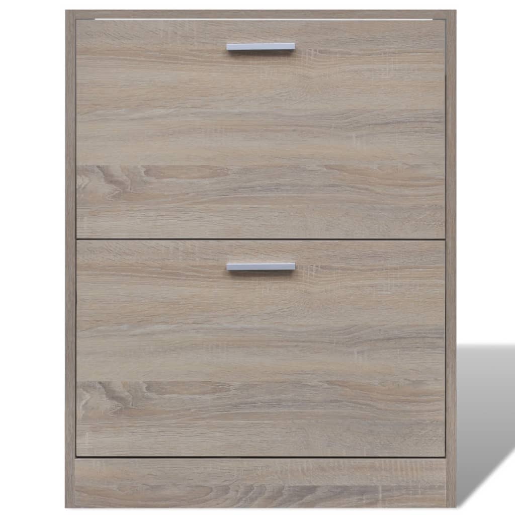 Pantofar Cu 2 Compartimente, Lemn, Aspect De