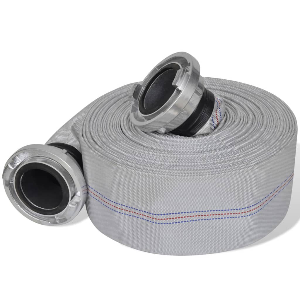 Furtun De Incendiu Plat, Cu Racorduri C-Storz 2 Inci, 20 M