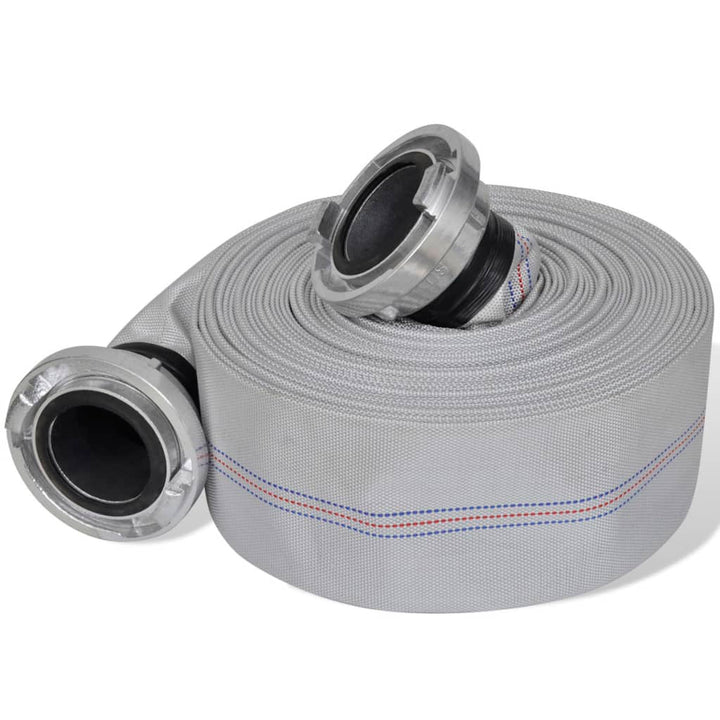 Furtun De Incendiu Plat, Cu Racorduri C-Storz 2 Inci, 20 M