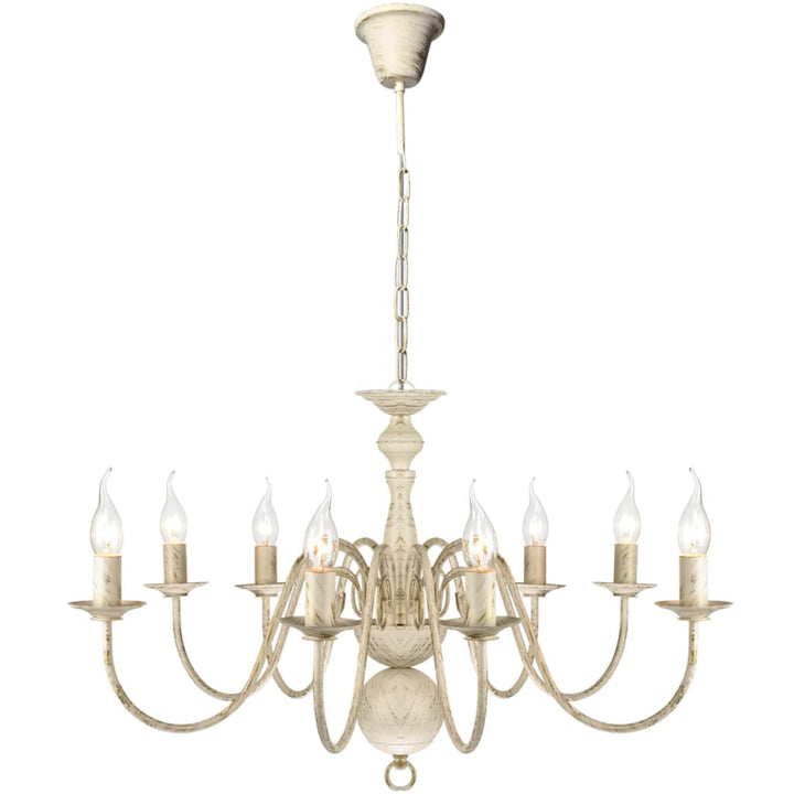 Candelabru De Metal În Stil Antic 8 X Becuri E14