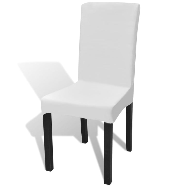 Huse De Scaun Elastice Drepte, 4 Buc.,