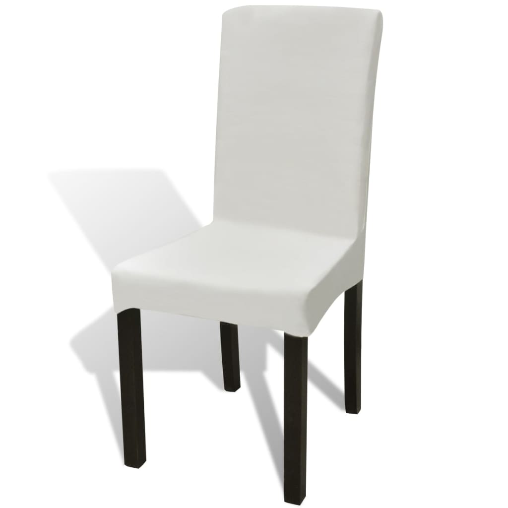 Huse De Scaun Elastice Drepte, 4 Buc.,